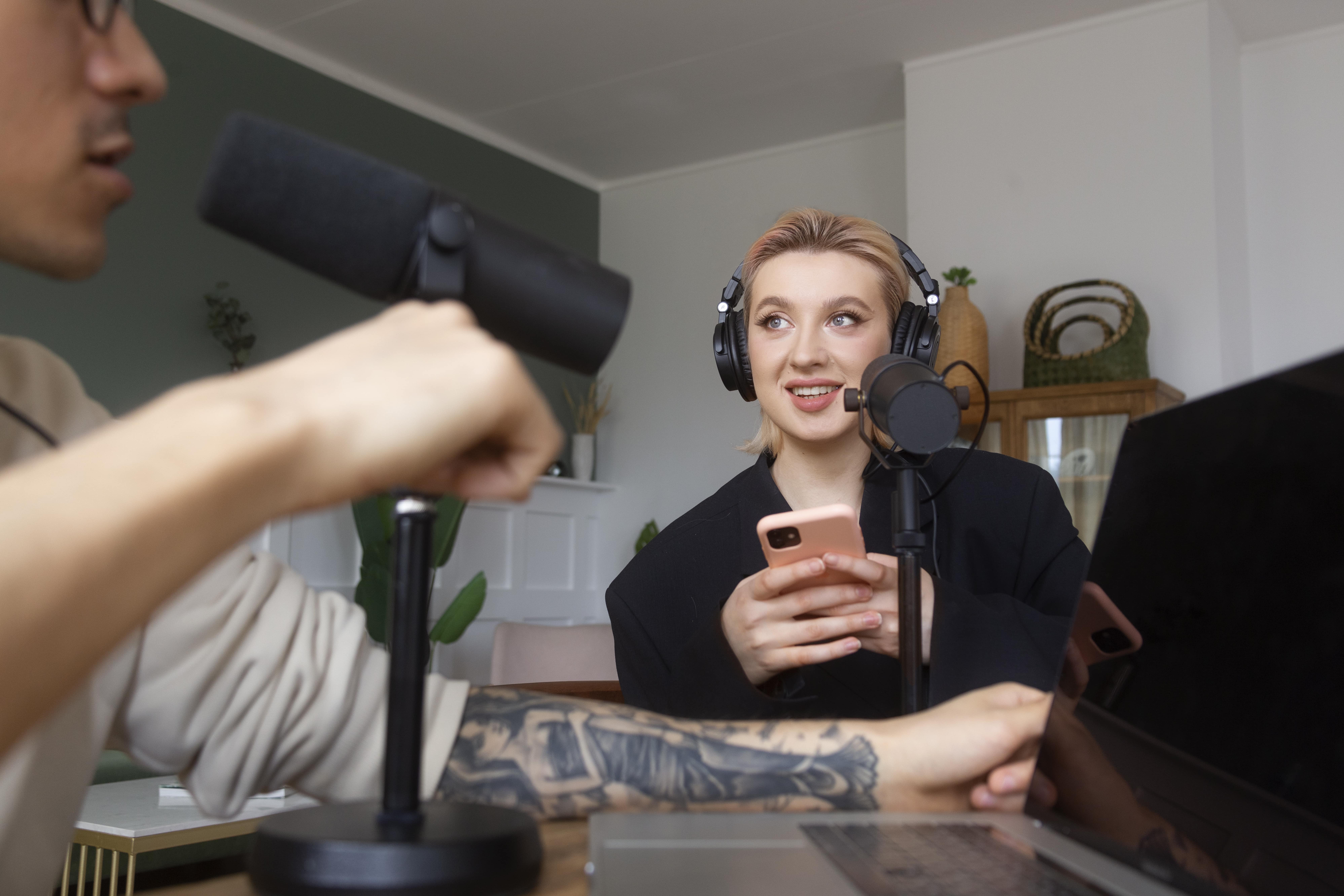 Podcast Recording- alphacast